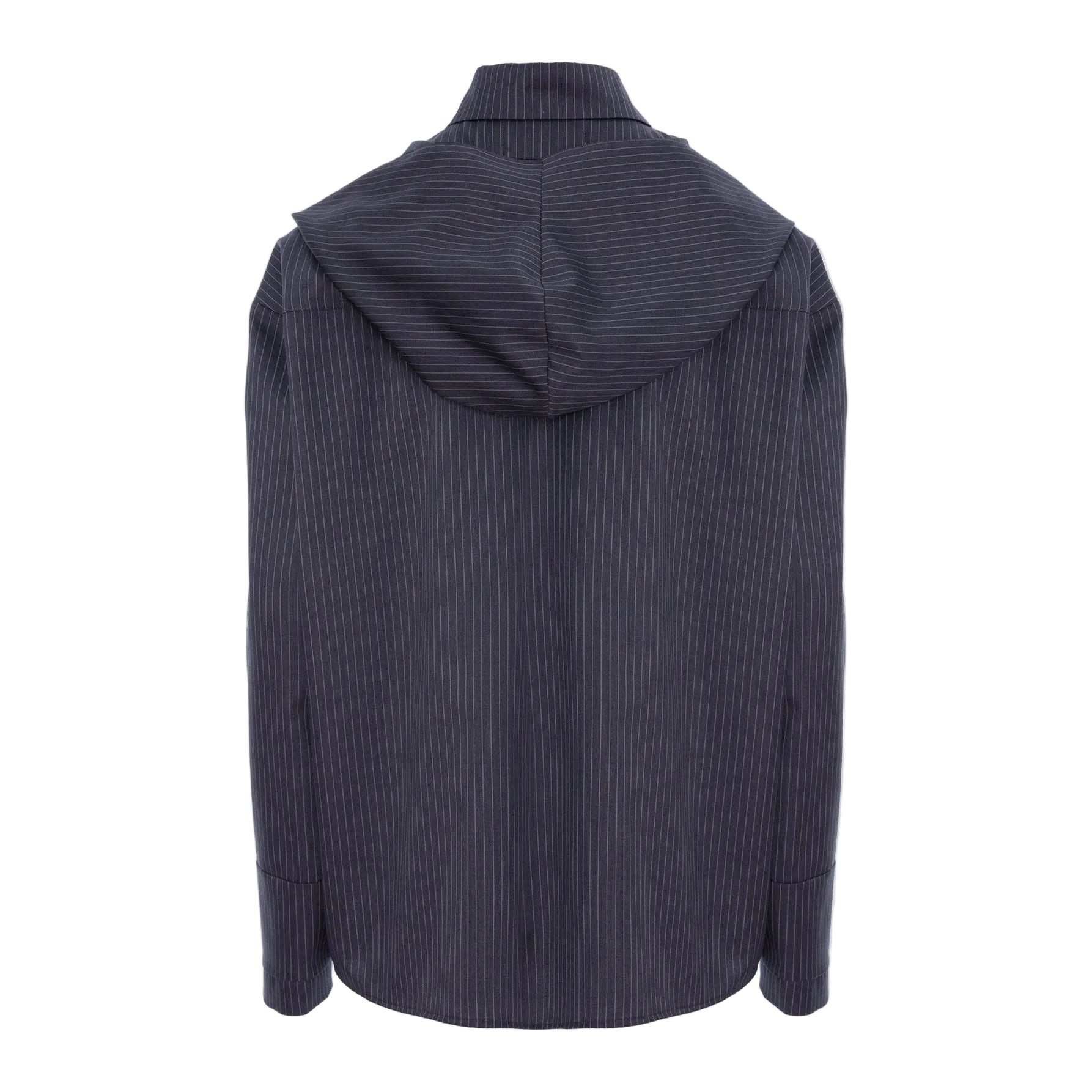 Pinstripe Hoodie Shirt