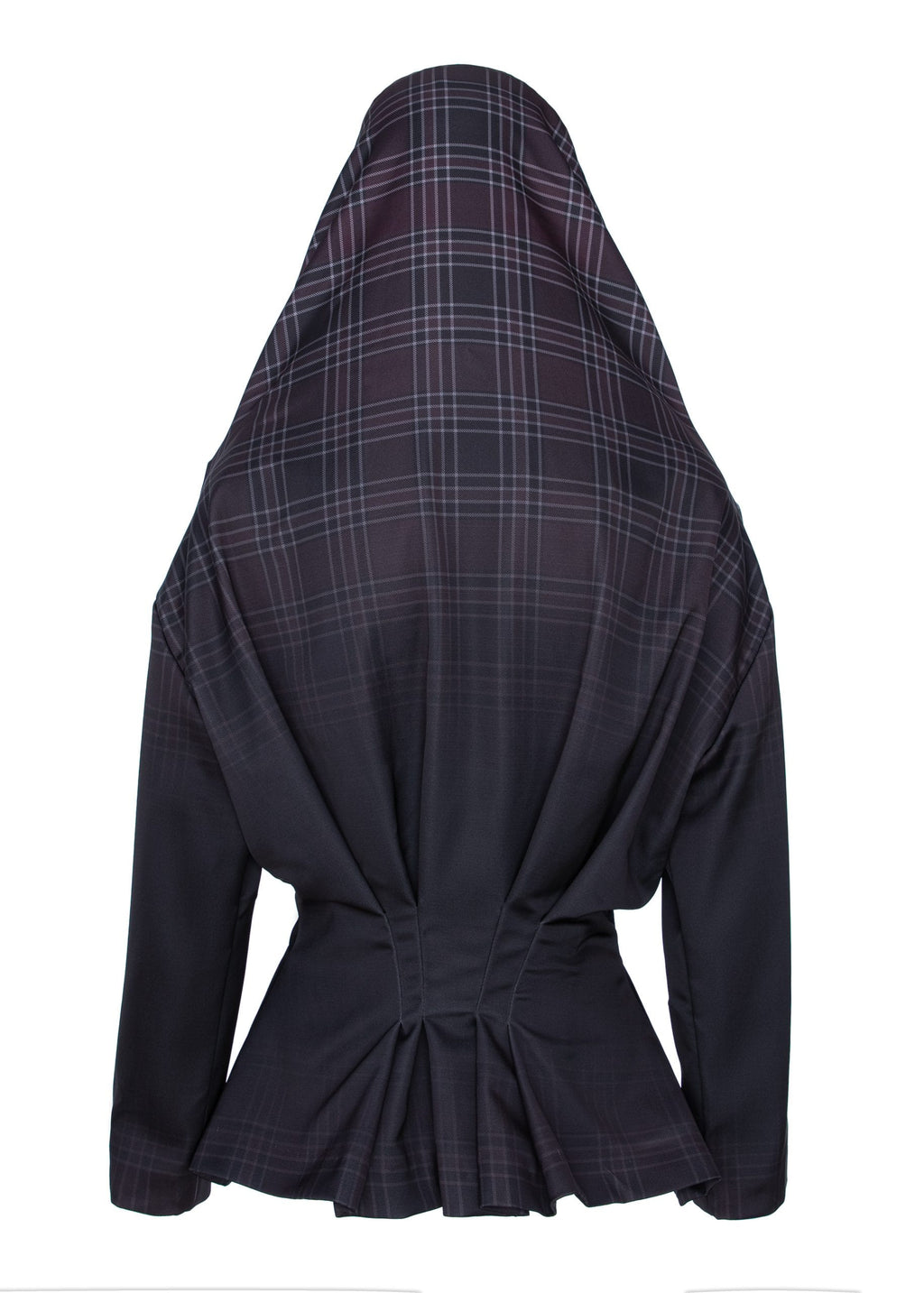 Check Clash Cardigan