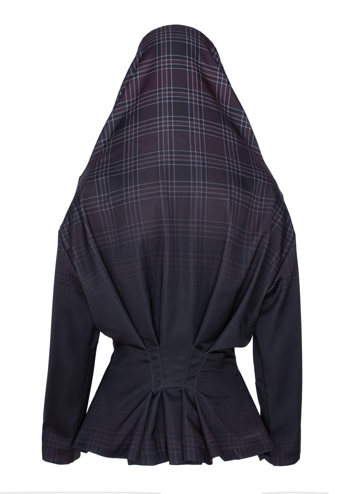 Check Clash Cardigan