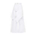 Pistols Jeans in white denim, front view